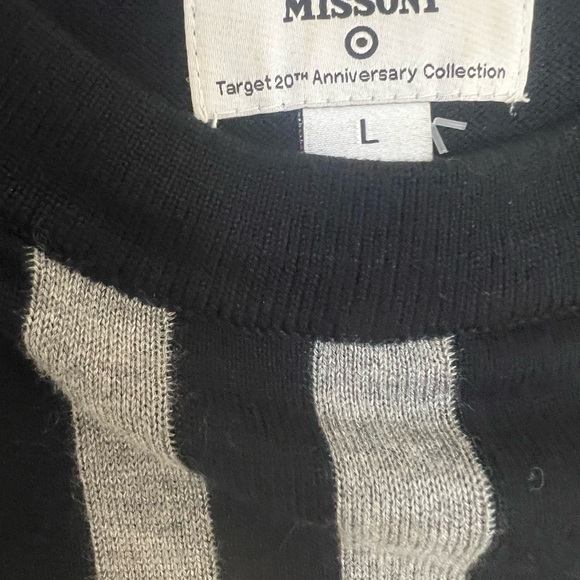 Missoni Target Women's Tunic Dress Retro Mod Chevron Sz L - Picture 7 of 8